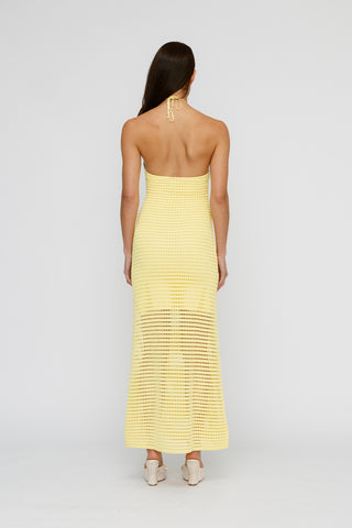 Sevilla Maxi Dress - Lemon