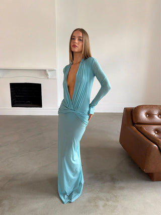 Zuri Maxi Dress - Teal