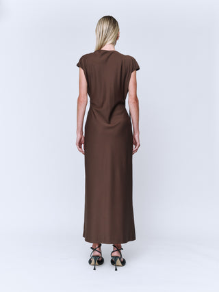 Maeve Maxi Dress - Chocolate