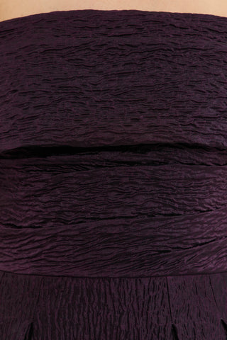 Adalyn Off The Shoulder Midi Dress - Blackberry