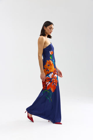 Clemence Dress - Royal Papaya