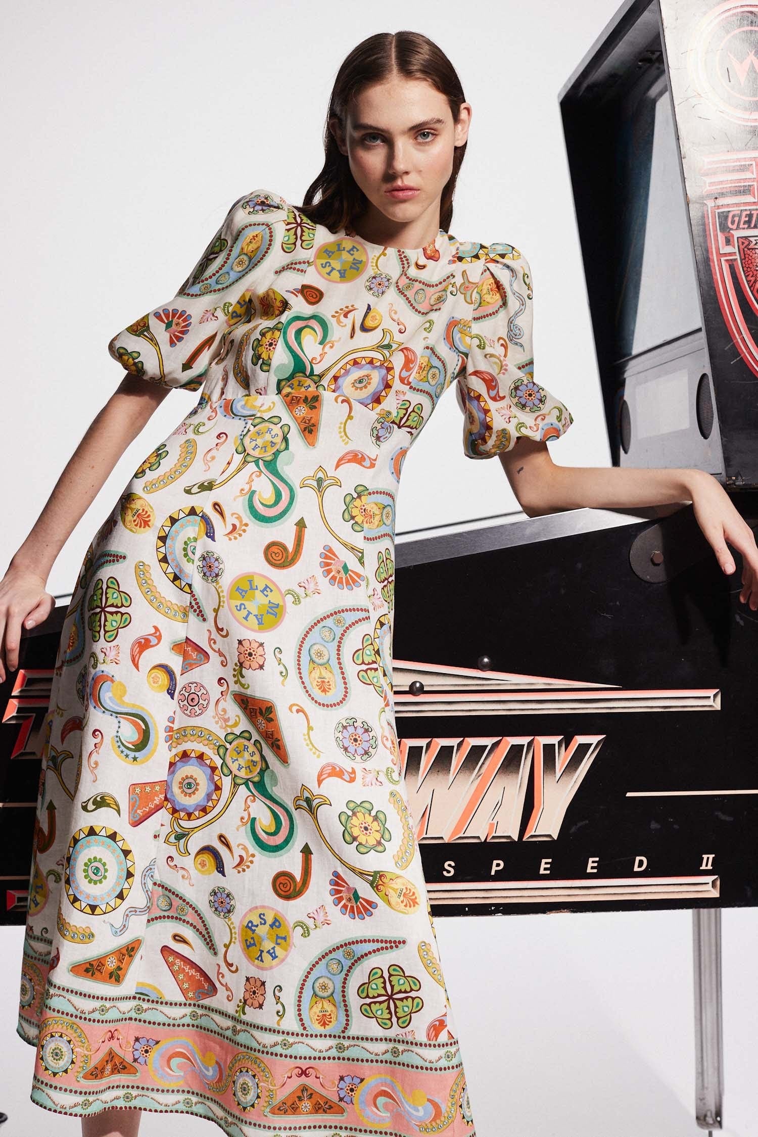 alemais arcade midi dress Arcade Midi Dress