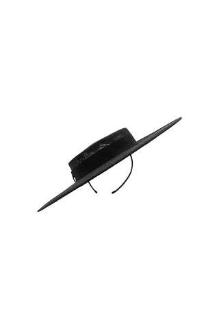 Alissa Racewear Boater - Black