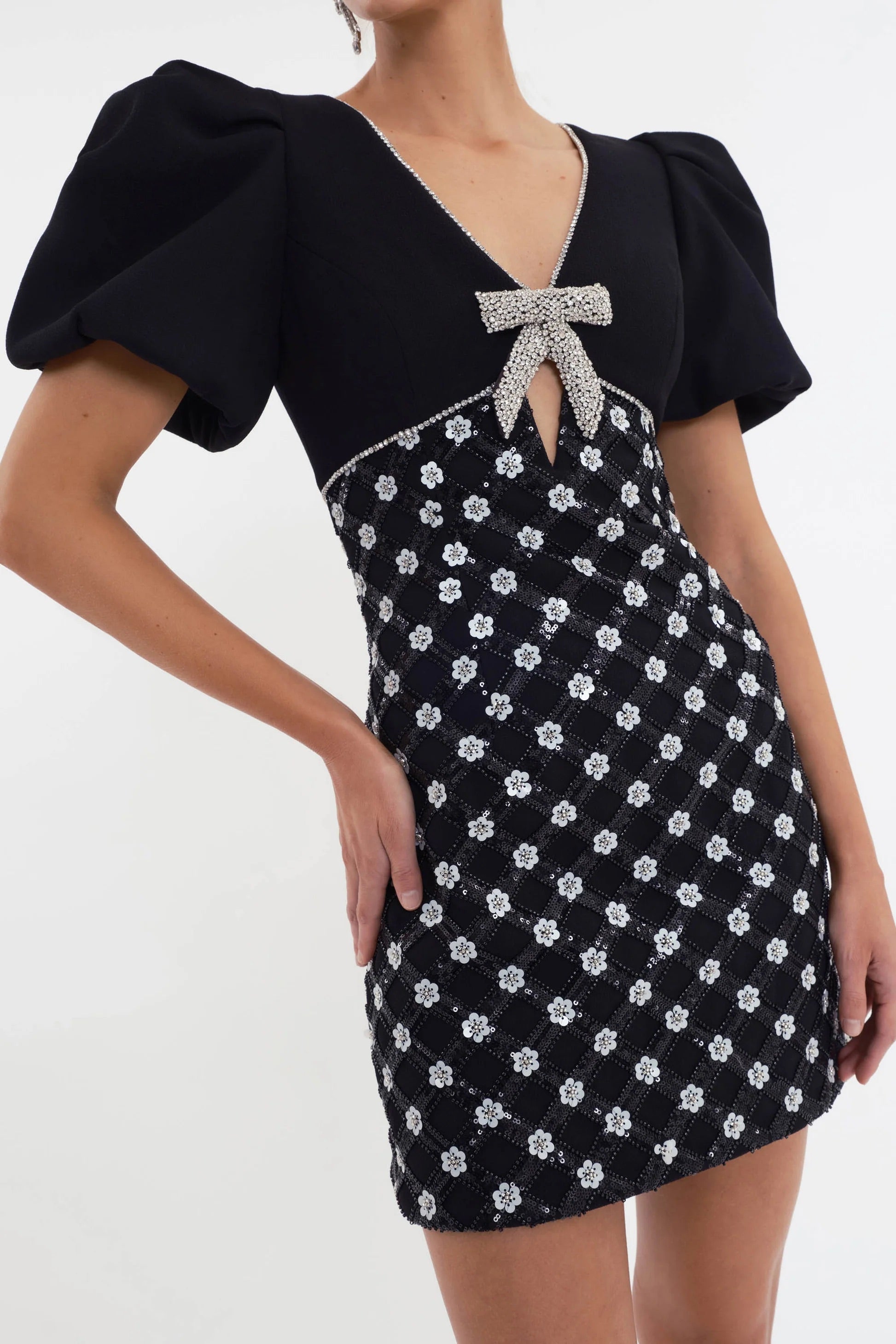 Alivia Short Sleeve Mini Dress The Luxe Closet Australia Alivia Short Sleeve Mini Dress The Luxe Closet Australia