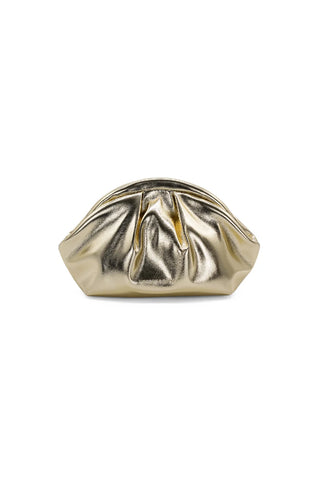 Annette Clutch - Metallic Gold
