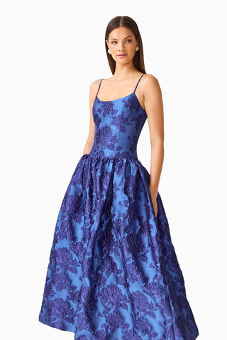 SORELLE MAXI GOWN - COBALT BLUE