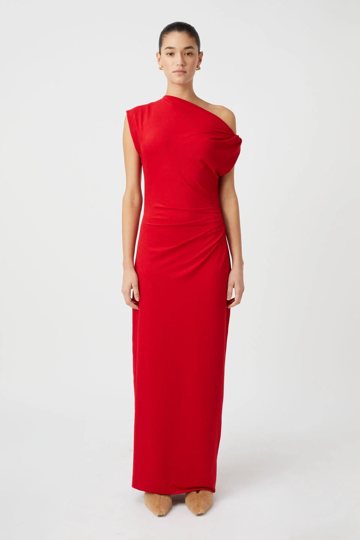 Camilla And Marc Annalise Dress - Red The Luxe Closet Australia Camilla And Marc Annalise Dress - Red The Luxe Closet Australia