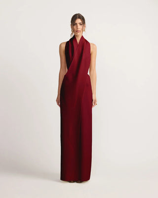Dova Dress - Bordeaux