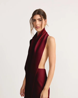 Dova Dress - Bordeaux