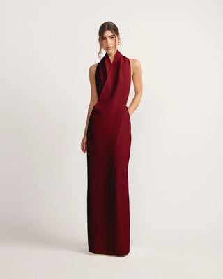 Dova Dress - Bordeaux