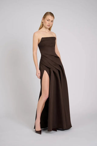 Deanna Gown - Chocolate