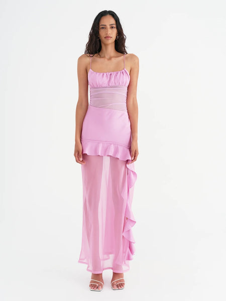 delilah maxi dress pink Delilah Maxi Dress. – The Luxe Closet Australia