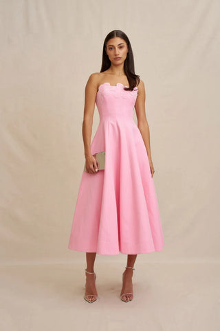 Florelle Strapless Dress - Pink
