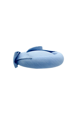 Samara Pillbox Hat - Blue