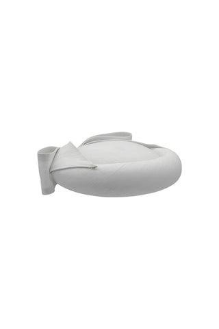 Samara Pillbox Hat - White
