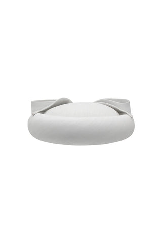 Samara Pillbox Hat - White