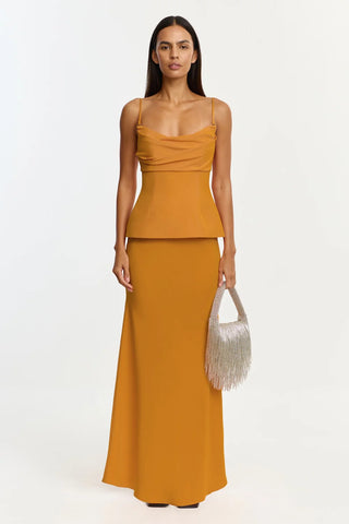 Gilwell Maxi Dress - Neon Mango