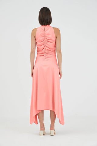 ALLURE GATHERED TANK DRESS | DAHLIA