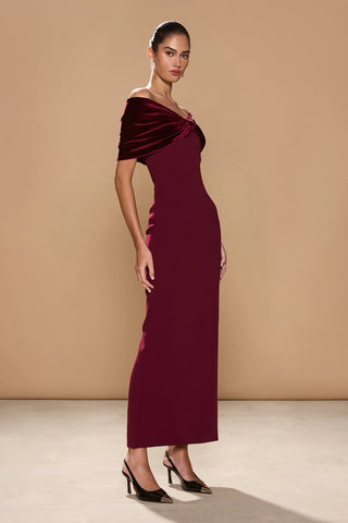 Belluno Dress - Rosewood