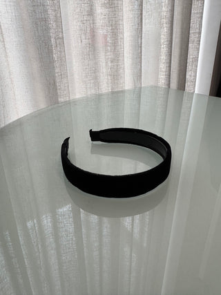 Velvet Headband - Black