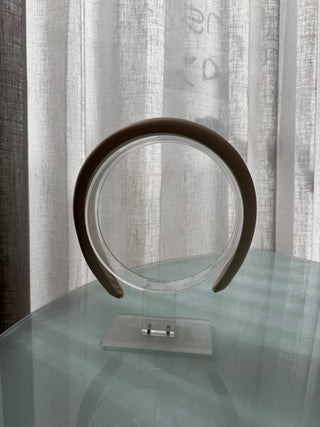 Cream padded headband