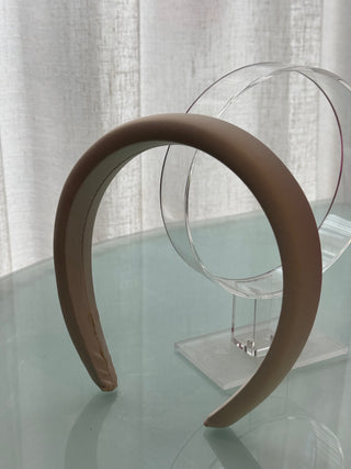 Cream padded headband