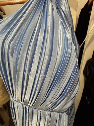 ARIANA PLISSÉ DRESS - Placid Blue (Copy)