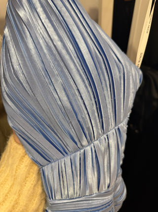 ARIANA PLISSÉ DRESS - Placid Blue (Copy)