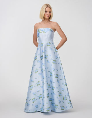 AUDREY GOWN  - BLUEBELL WHISPER