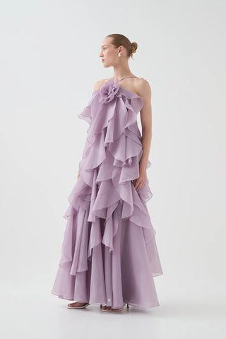 Pandorea Layered Maxi Dress - Lilac