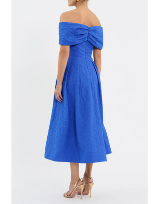 Viola Midi Dress - Periwinkle Blue