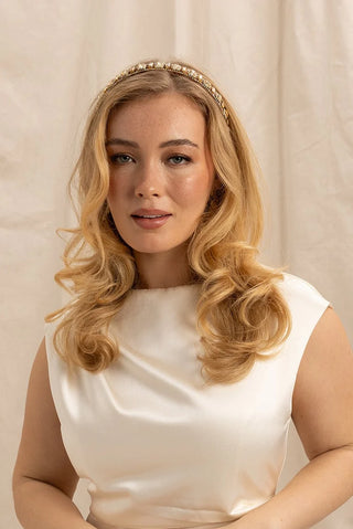 Sabine Headband - Gold