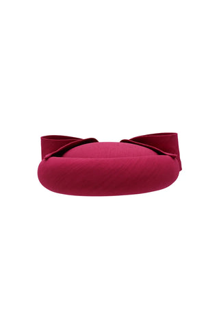 Samara Pillbox Hat - Hot Pink