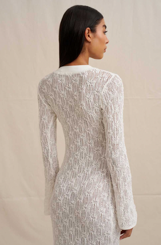 Eliana Sheer Ankle Dress