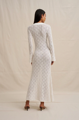 Eliana Sheer Ankle Dress