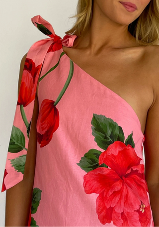 Sorrento Maxi Dress - Raspberry Bloom