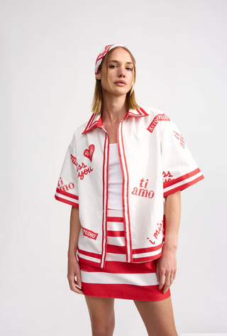 Neri Shirt + Ula Skirt Denim Set