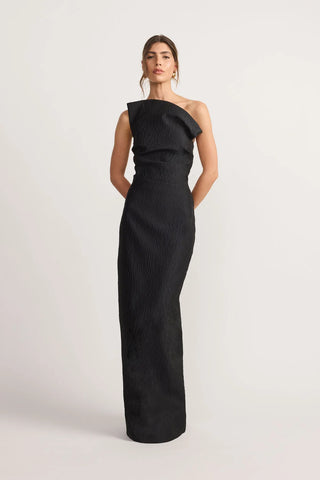 Tacoma Dress - Textured Black