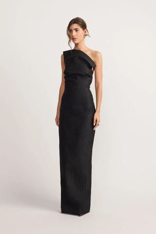 Tacoma Dress - Textured Black