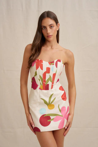 Tropicana Corset Mini Dress