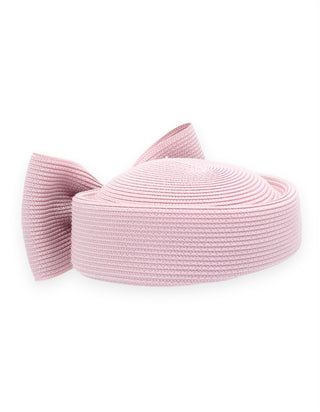 Tara Pill Box Fascinator - Dusty Pink