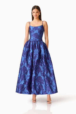 SORELLE MAXI GOWN - COBALT BLUE