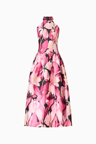 Lumiflora Halter Gown