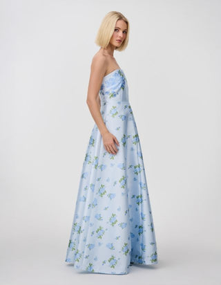 AUDREY GOWN  - BLUEBELL WHISPER